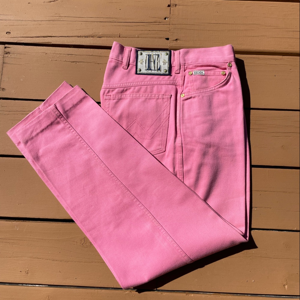 Vintage ESCADA Jean Barbie Pink 🌸
